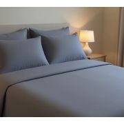 Пододеяльник поплин 220 2сп 175*215 рис. Графит