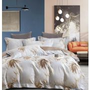 Пододеяльник тенсель 2сп рис. Листья