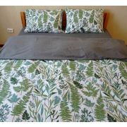 Наволочка поплин 220 50х70 рис. Гербарий